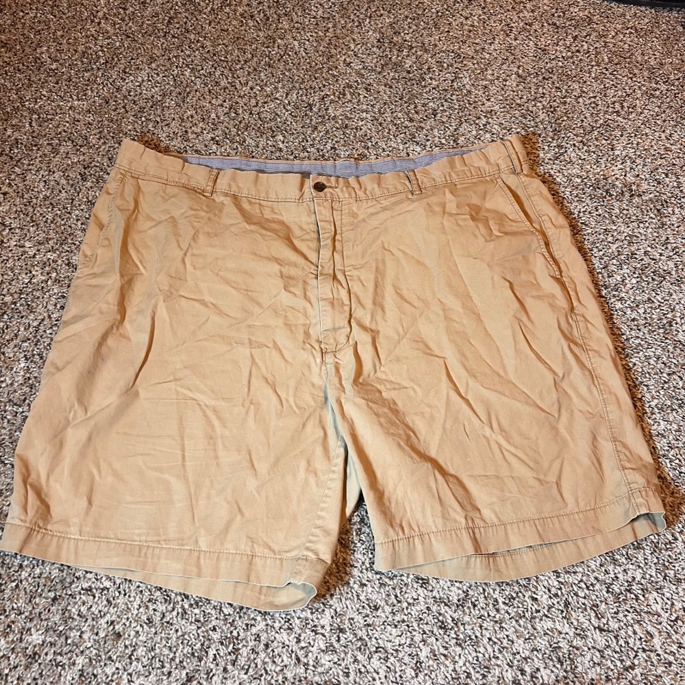 Cremieux Khaki Shorts Flat Front Casual Everyday Size 46‎